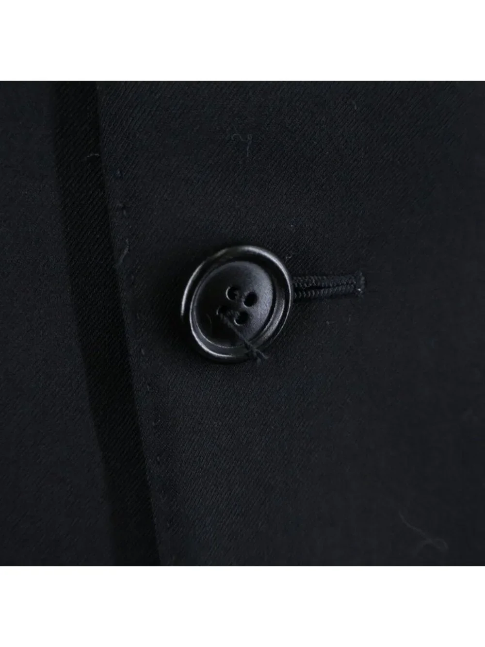 Dior Cashmere Tailored Jacket Trousers Pants Set Suit Black